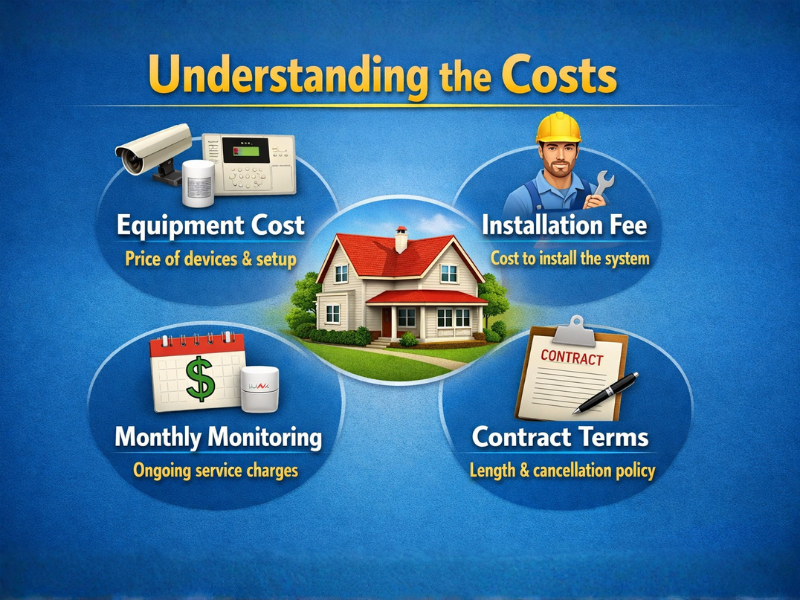 Home security installation